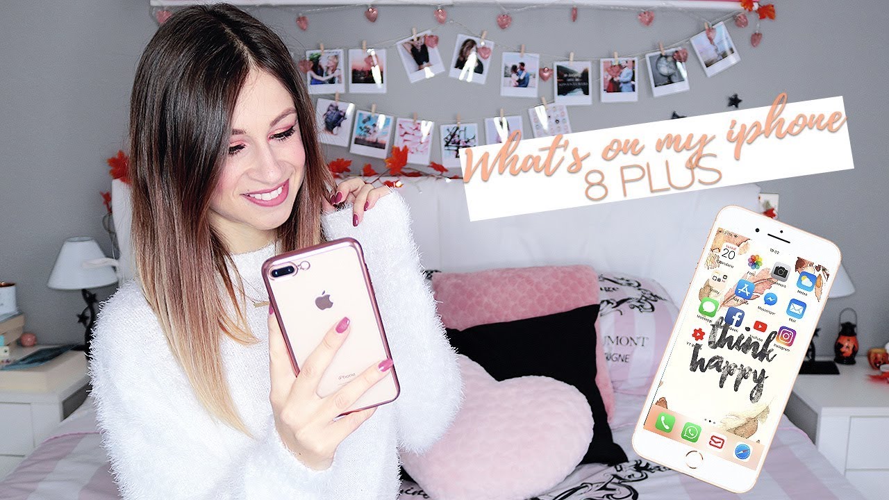 WHAT'S ON MY IPHONE 8PLUS