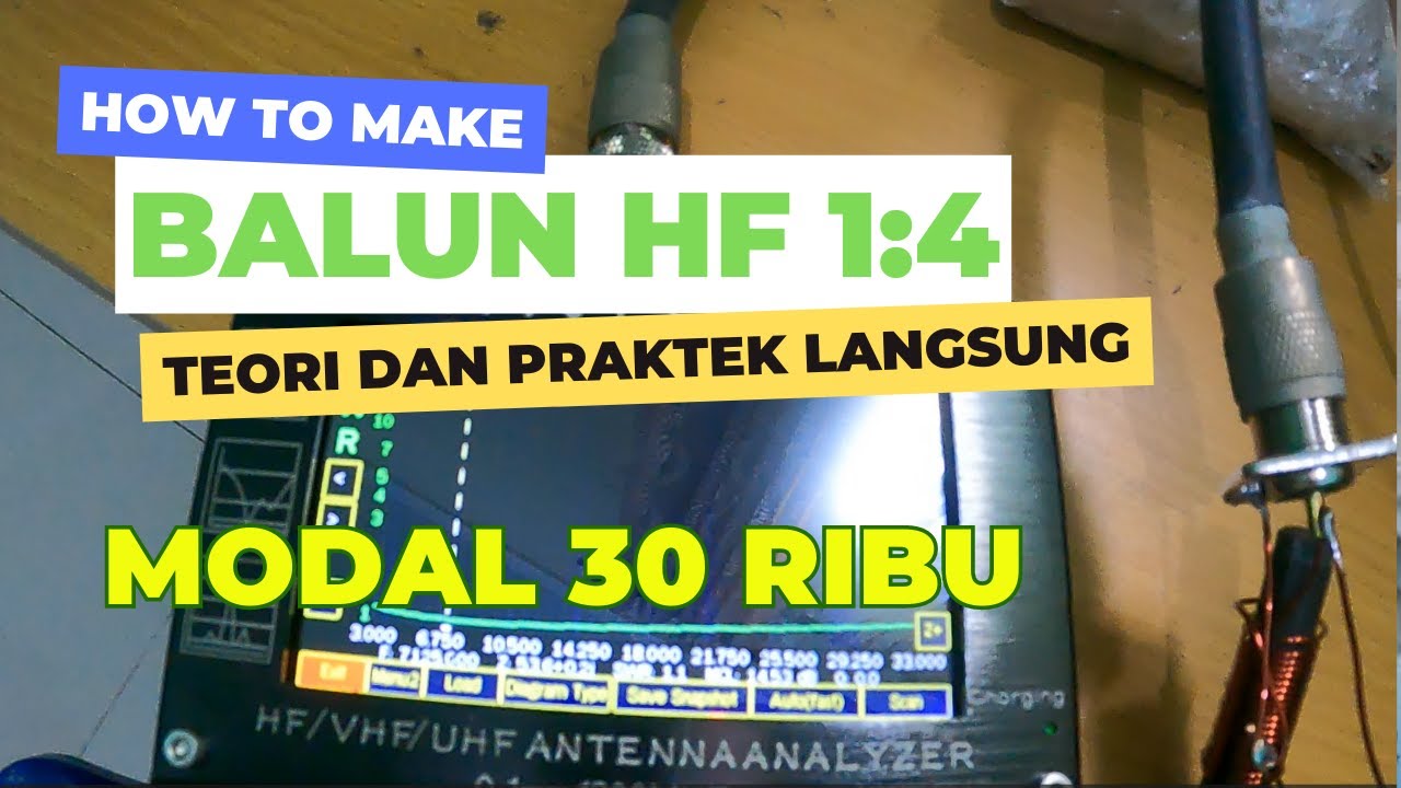 How To Make Balun HF 1:4
