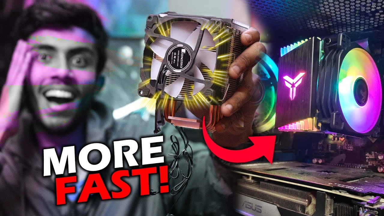 Installing CPU Cooler!🔥 This New Device Speed Up My Computer Performance⚡*Cheap Upgrade*