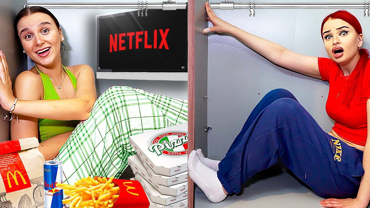 500€ Wer länger im Kleiderschrank bleibt ! 😳👚 (Challenge) - Celina
