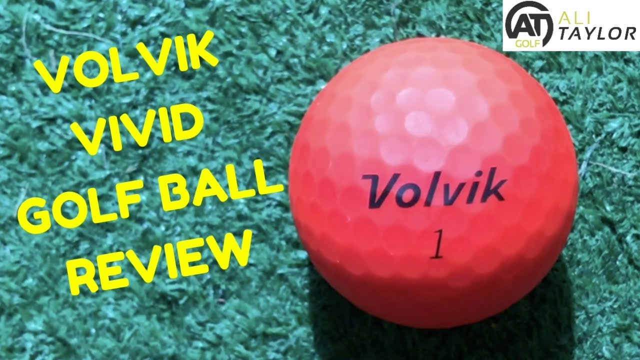 VOLVIK VIVID GOLF BALL REVIEW