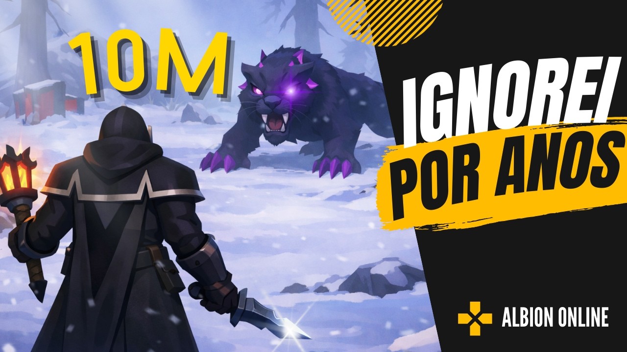 VALE A PENA FAZER CA&Ccedil;ADA? FIZ 10M SOLO | ALBION ONLINE