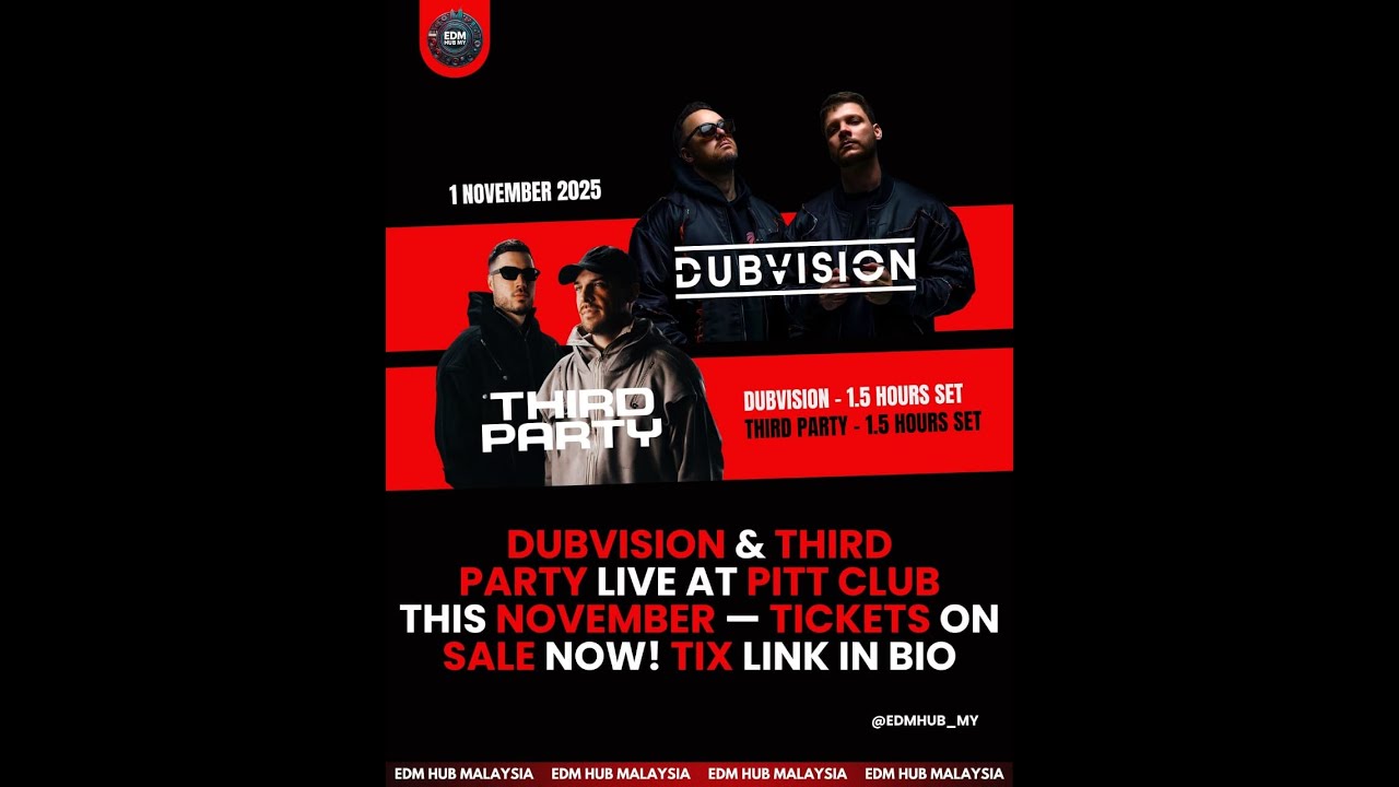 Third Party Live at Pitt Club Kuala Lumpur Malaysia 1Nov2025
