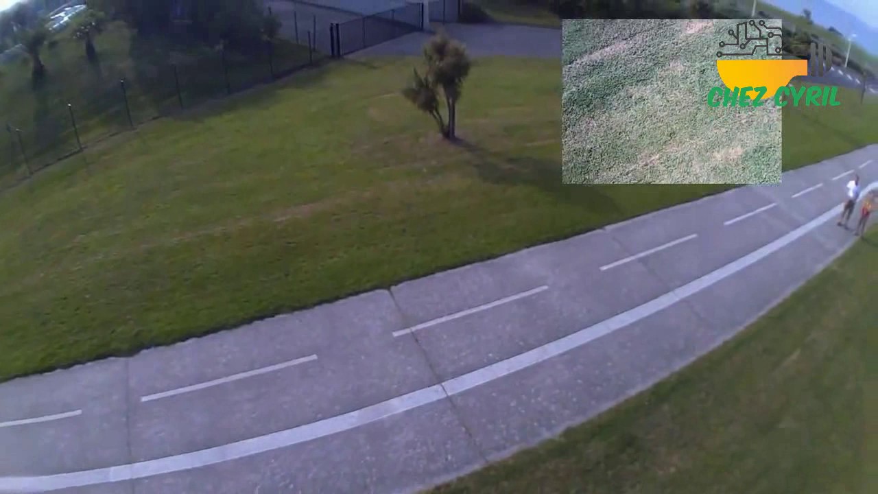 Drone SG106 double camera et 22 min d'autonomie mais qualité 1080P très BOF