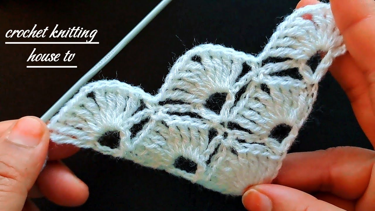 comment faire un joli châle au crochet facile pour débutants /crochet châle triangle facile