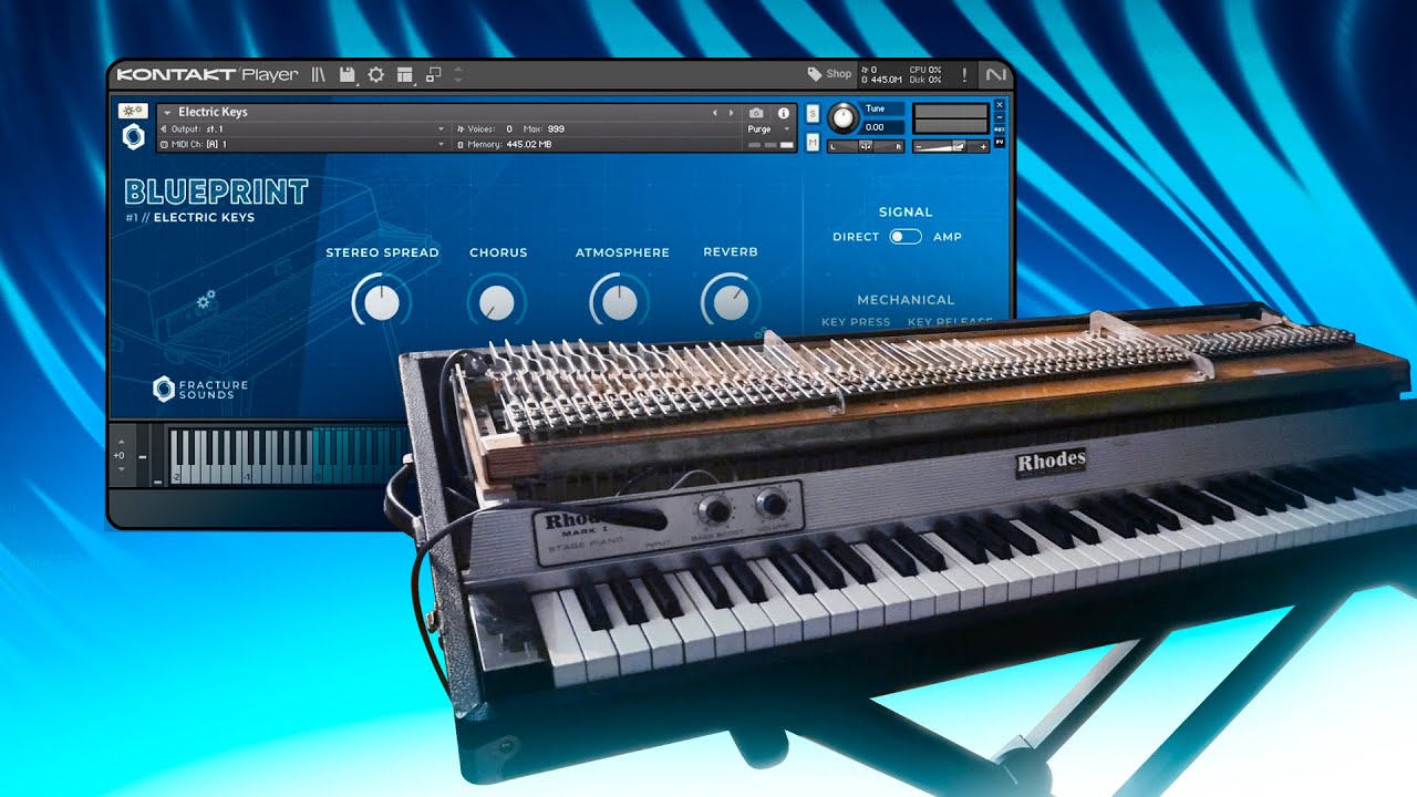 ¡EL MEJOR PIANO Fender Rhodes! 🔥🎹 Blueprint Electric Keys ¡GRATIS!