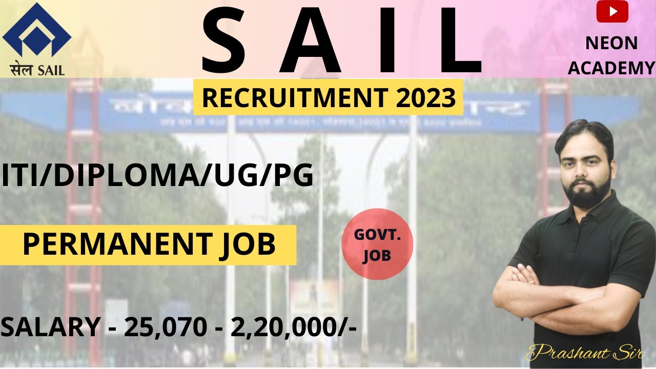 Bokaro Steel Plant Recruitment 2023 | SAIL Recruitment 2023|Bokaro Steel Plant Vacancy |Apply Online