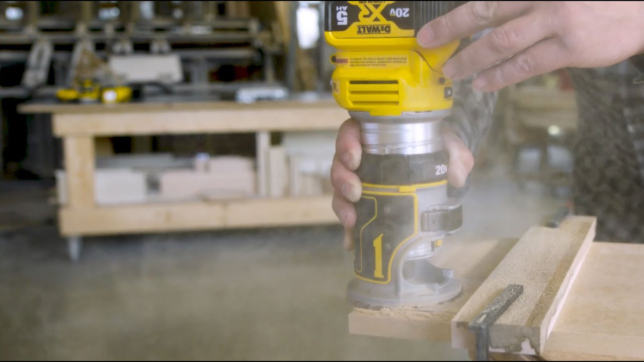 New DeWALT 20V MAX Brushless Compact Router Review (DCW600B) -ToolNut - Your Trusted Tool Source