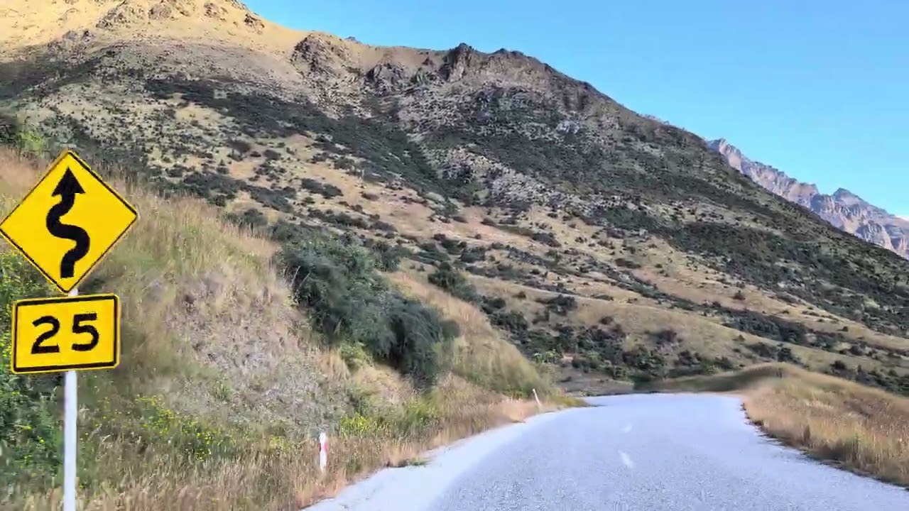 Remarkables Ski Field Access Road - Summer 2026 - New Zealand Sth Island.