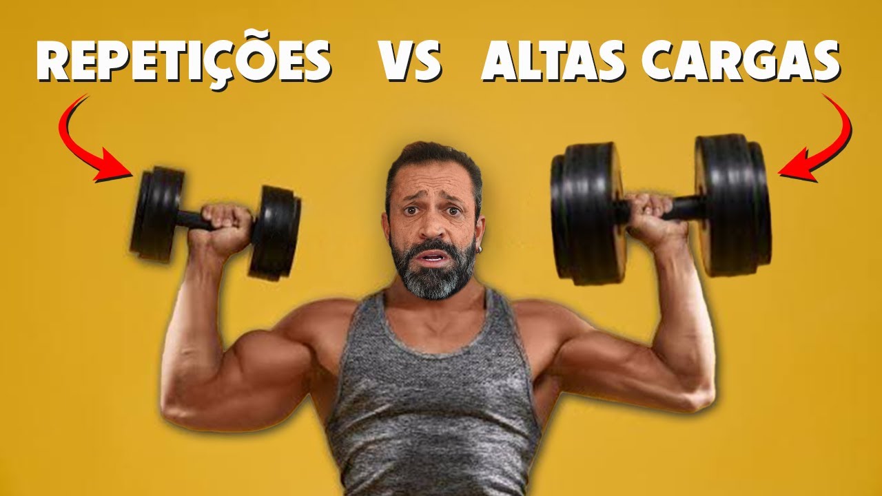 Peso ou repetição? Entenda o que é melhor para ganhar MASSA MUSCULAR