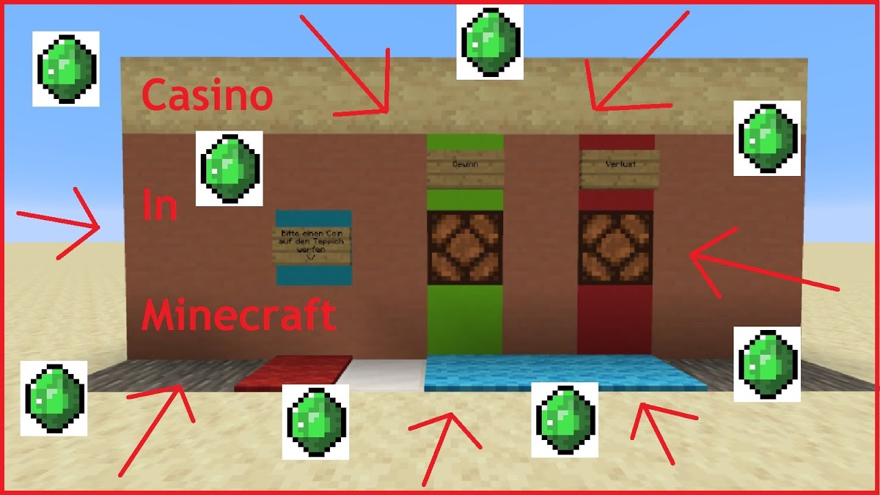 TUTORIAL #1: Wie baut man ein CASINO in MINECRAFT?