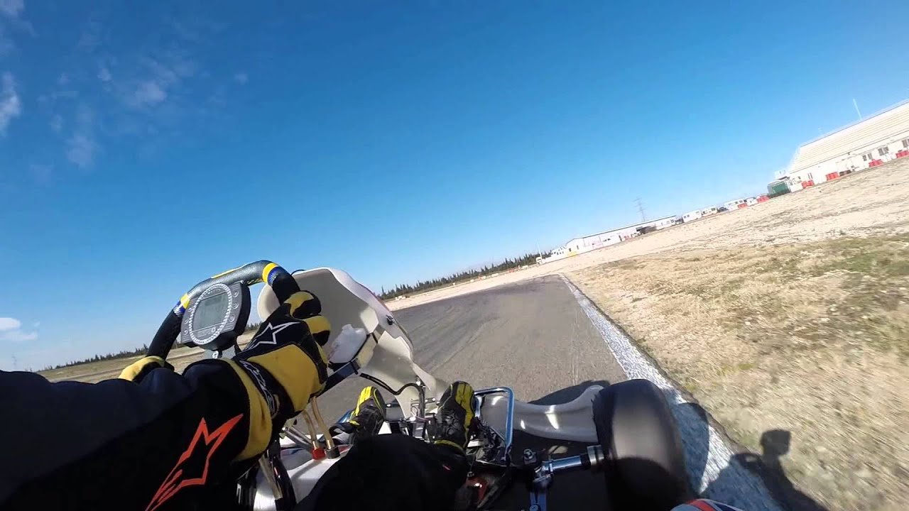 CRG Rotax Max en Zuera. Piloto Jon del Valle. 2015.