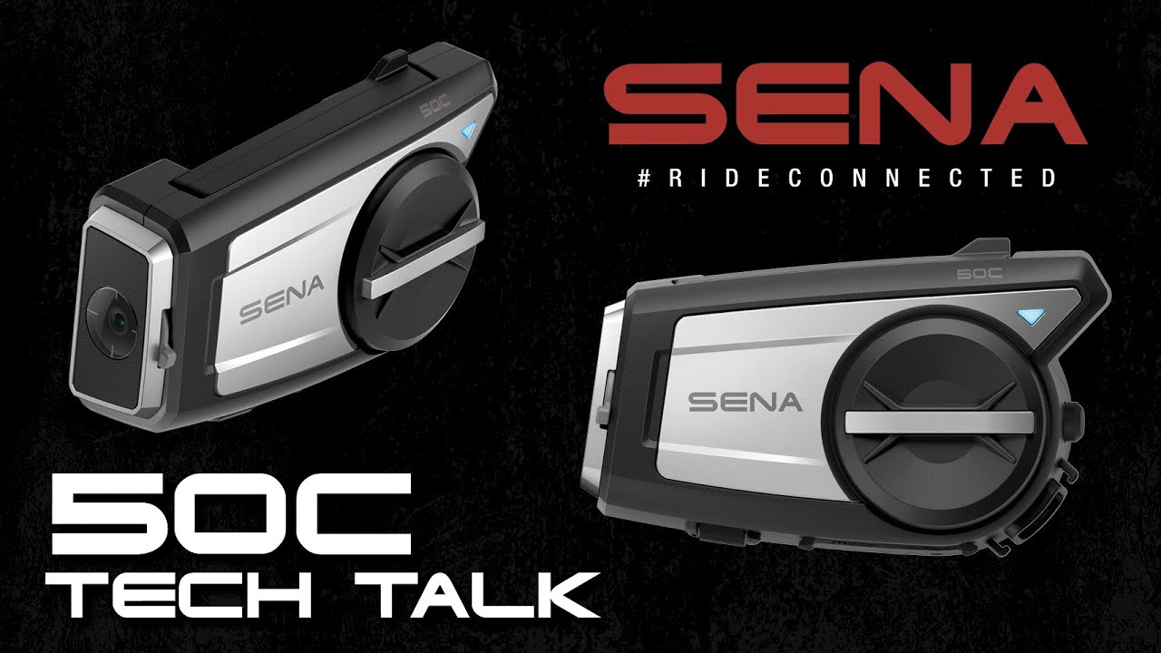 Sena 50C | Motorcycle Comms & 4K Camera | Overview