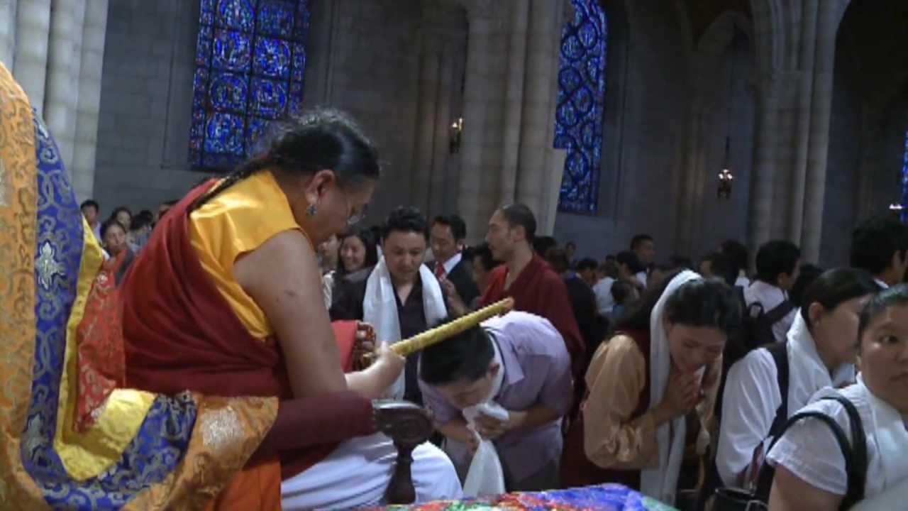HIS HOLINESS SAKYA TRIZIN -  NYC, PART 10