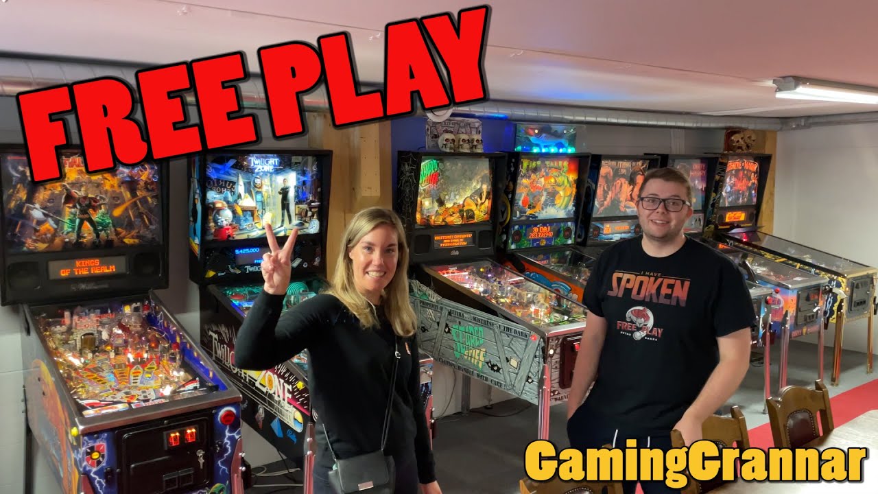 GamingGrannar besöker flipperhimlen FREE PLAY i Örebro!