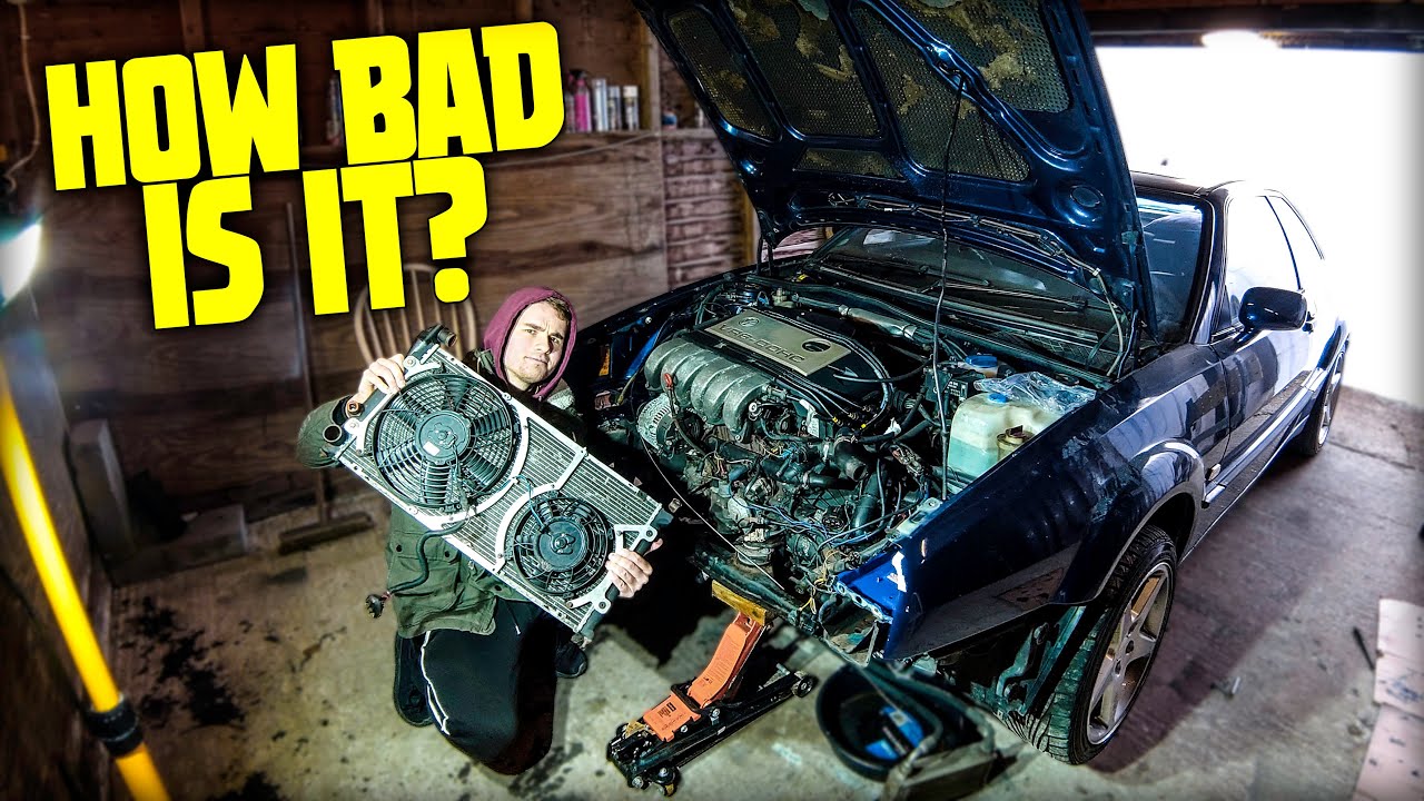 Taking the ENTIRE Front End Off the Corrado!
