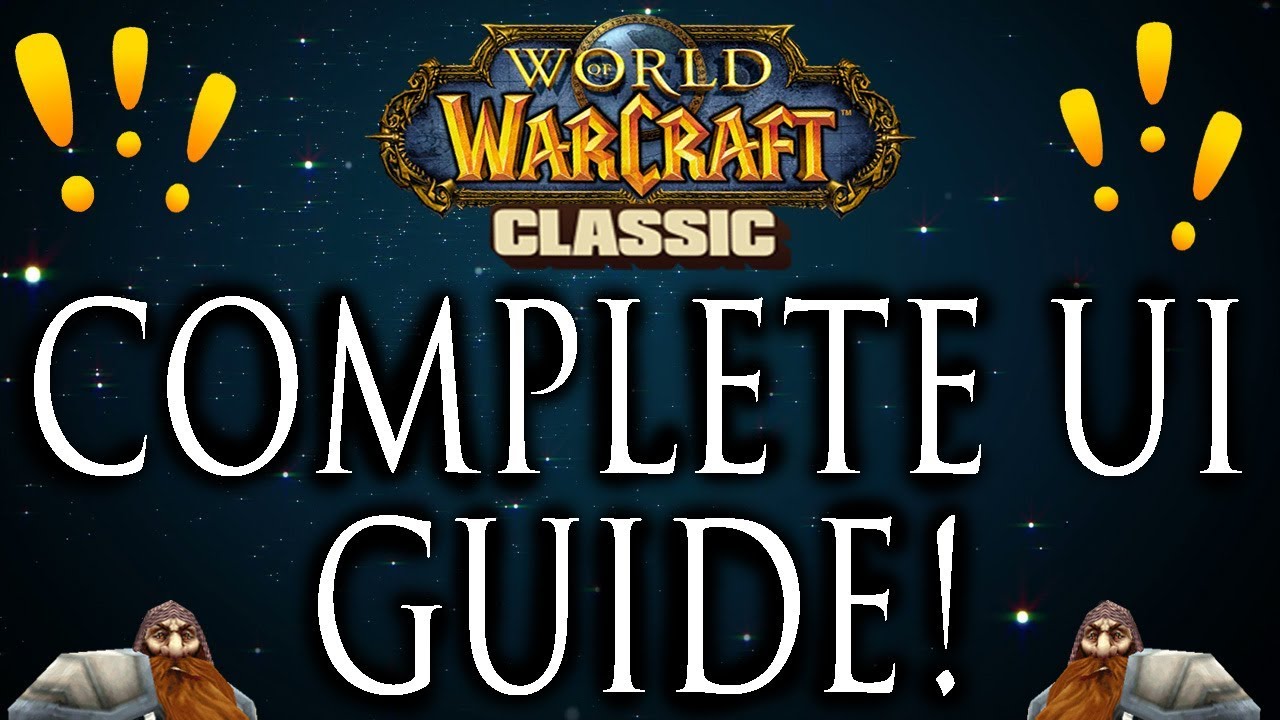 Clean UI Addons - Classic Vanilla WoW - Complete Guide