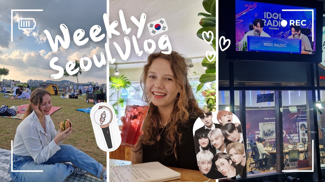 Ateez Idol Radio & Friends in Seoul - Seoul Weekly Vlog 🇰🇷