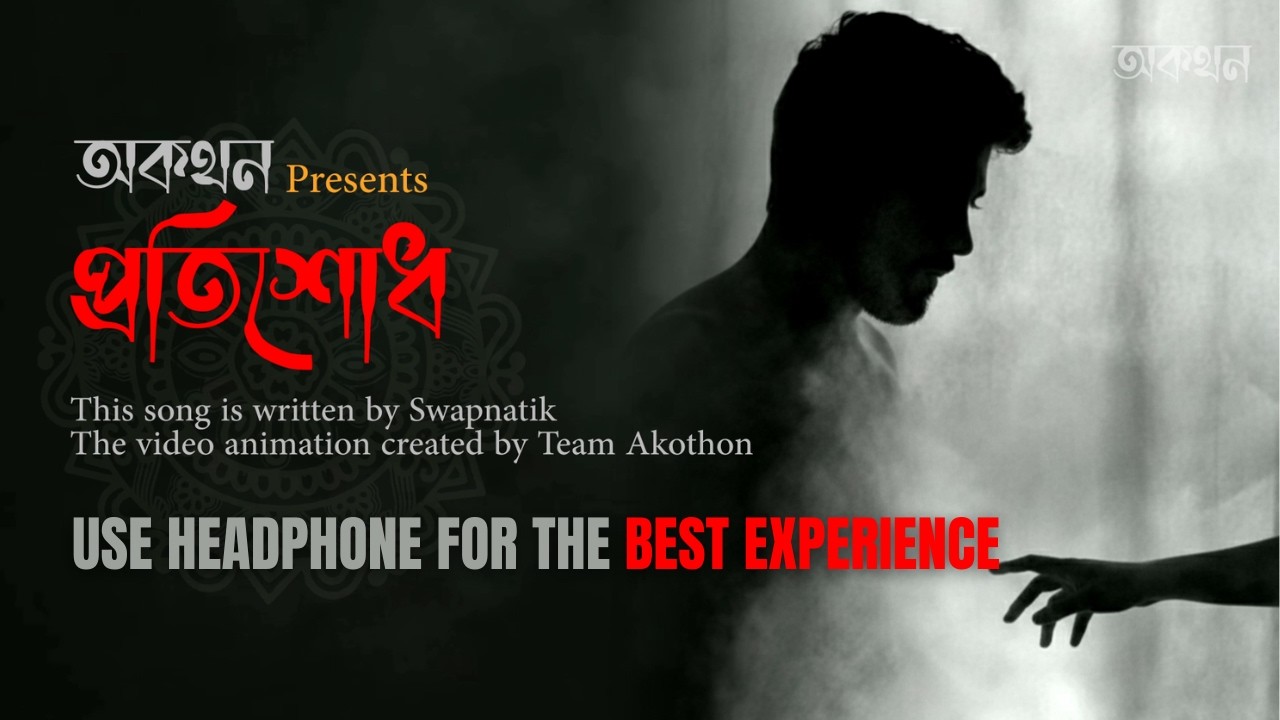 প্রতিশোধ (Protishodh) | Bengali Original Sad Rock Song | 4K | অকথন