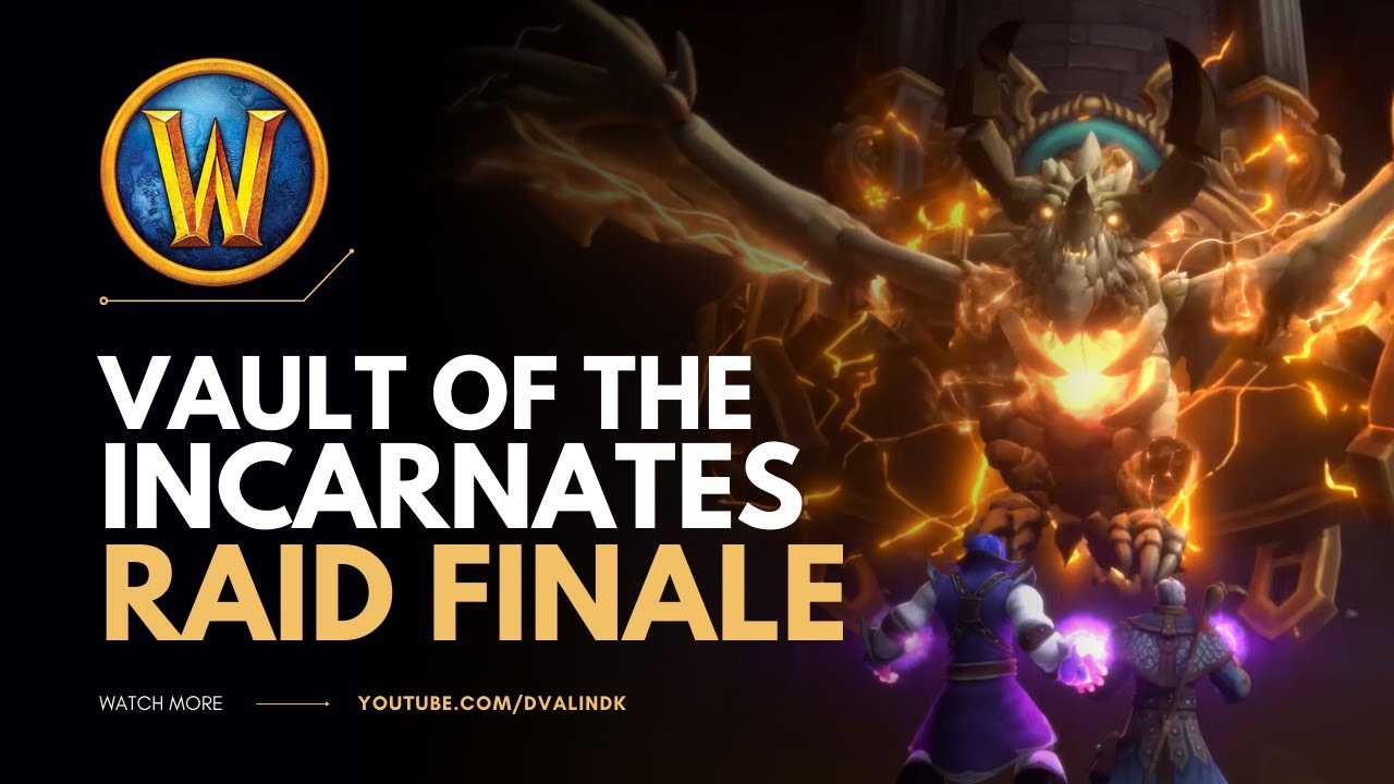 Vault of the Incarnates Raid Finale | Raszageth&rsquo;s Demise | Dragonflight In-game Cinematic [SPOILER]