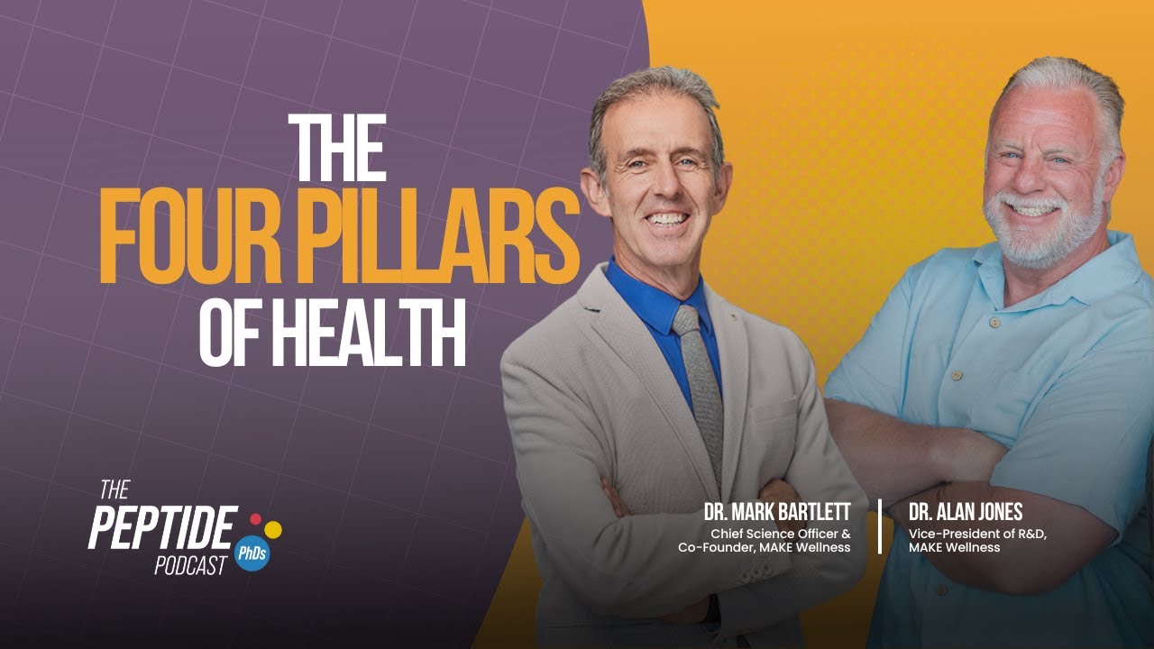 The Peptide PhDs Podcast: The Four Pillars of Health