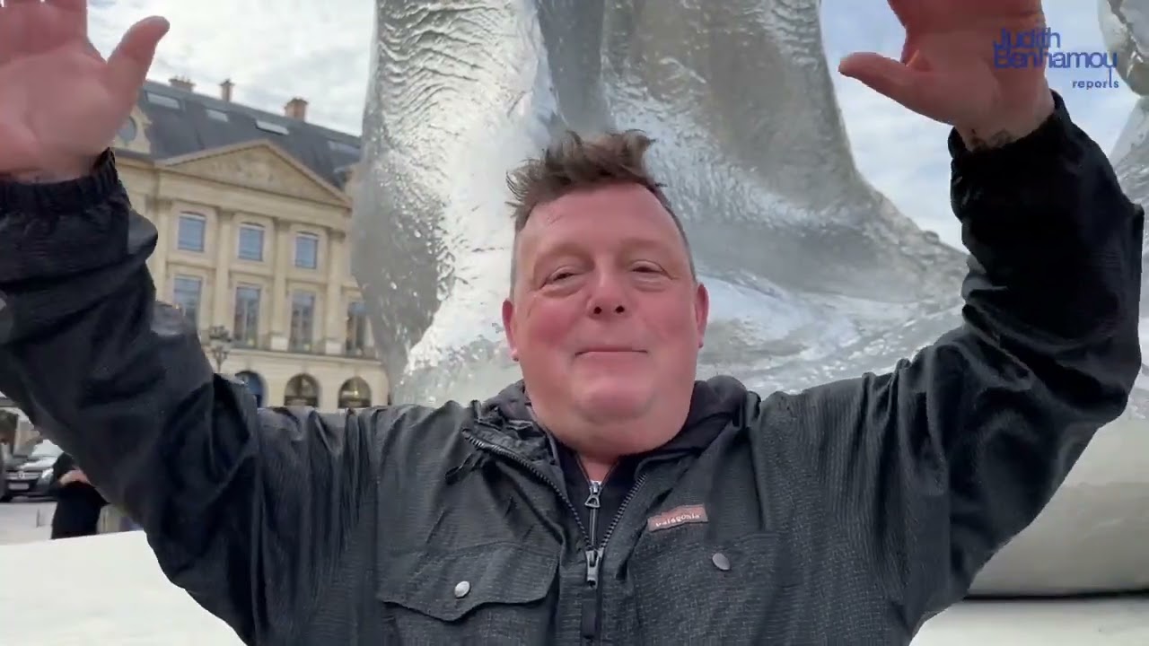Urs Fischer, artist, Wave, Paris, October 2023