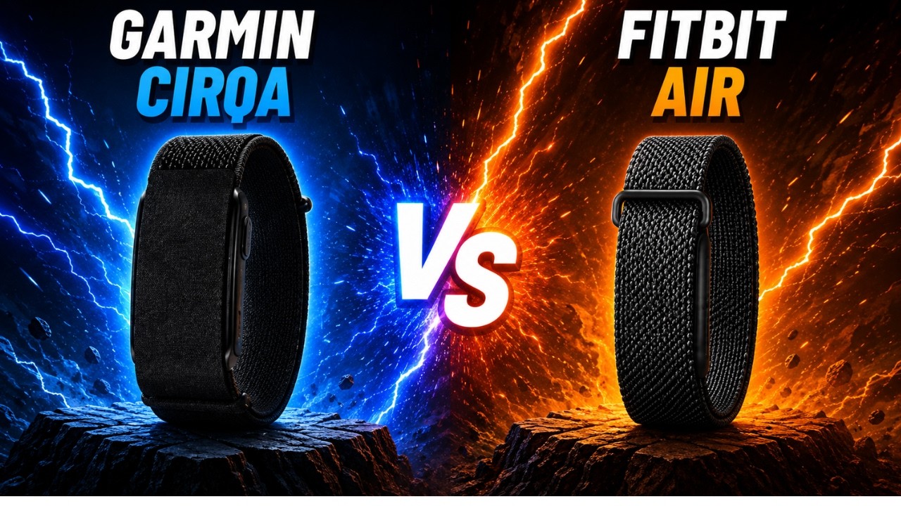 Garmin CIRQA против Google Fitbit Air