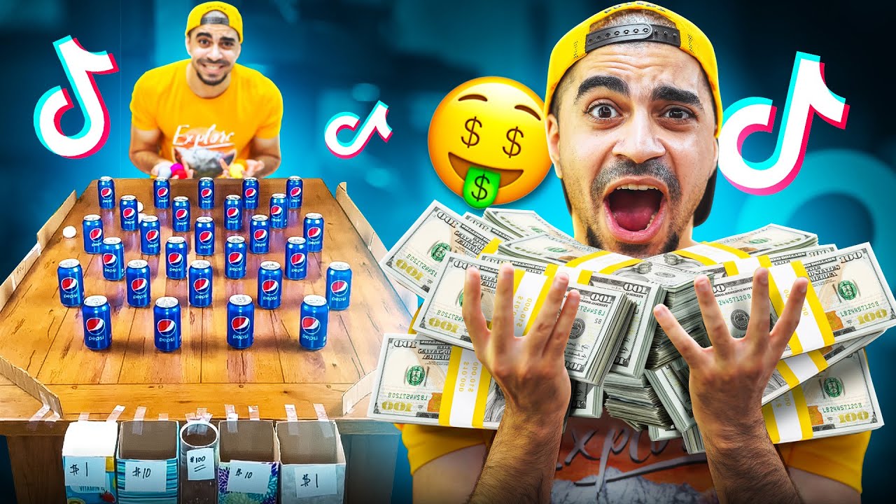 اقوى تحدي تيك توك TiK Tok 🔥 💸 | كسبنا اكثر من 2000$ 😭😱