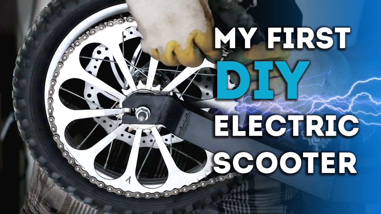 My first DIY electric scooter