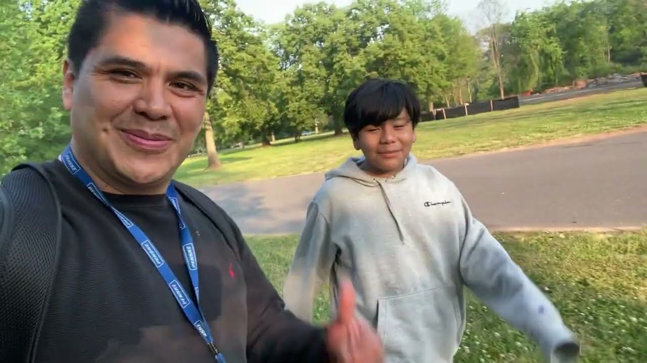 Un dia con mi iker en parque de Highland Park nj/orlando619vlogs