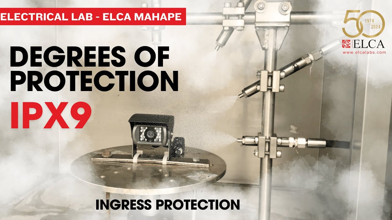 IPX9 Water Test: High-Pressure Challenge!  IEC 60529, ISO 20653