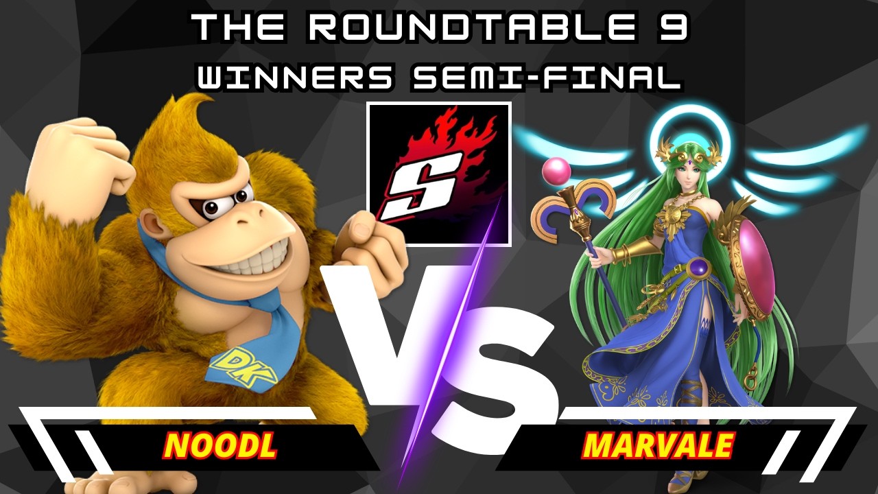 Noodl (Donkey Kong) Vs. Marvale (Palutena) | The Roundtable 9 | Winners Semi-Final | SSBU