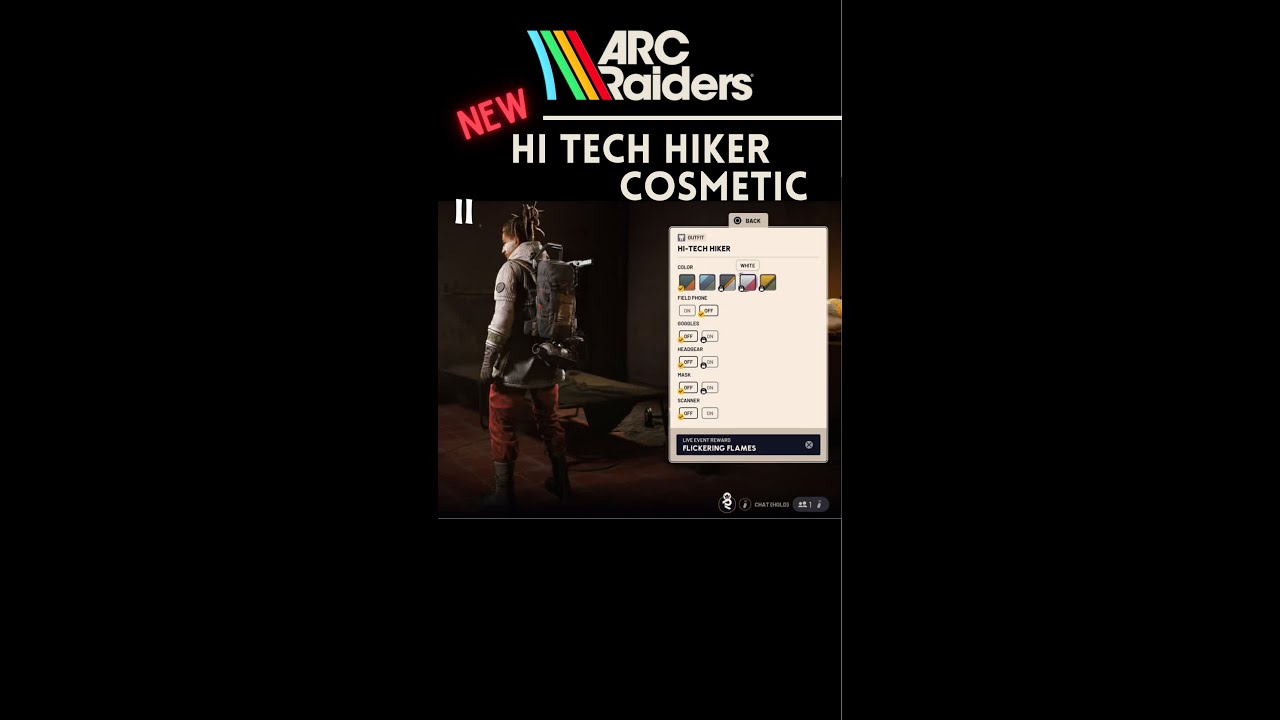 NEW Hi Tech Hiker Cosmetic | ARC Raiders