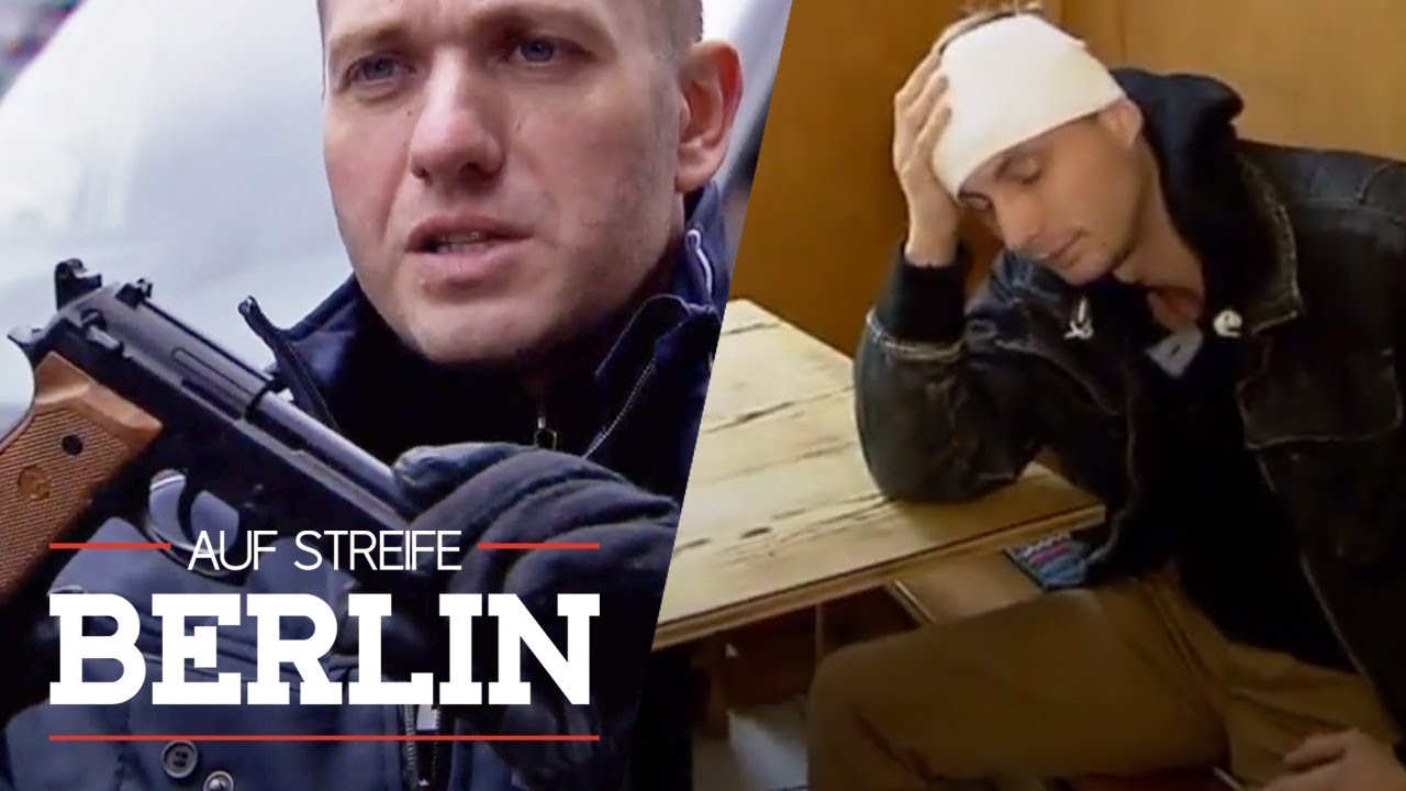 Verletzter Mann bedroht Sanitäter und ergreift die Flucht | Auf Streife - Berlin | SAT.1 TV