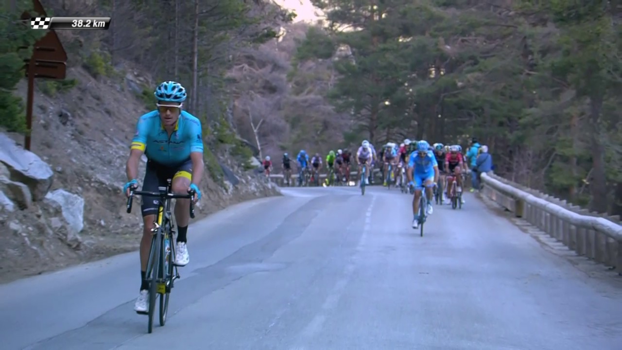 Fuglsang attacks - Stage 7 (Nice / Col de la Couillole) - Paris-Nice 2017