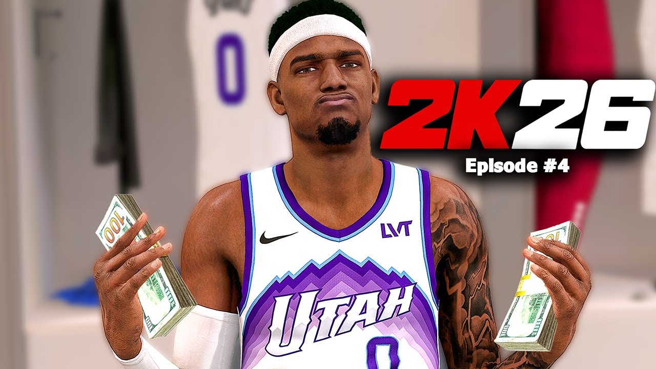 NBA 2k26 MyCareer #4 | First Game As A Starter 🥴 | BIG VC Endorsements
