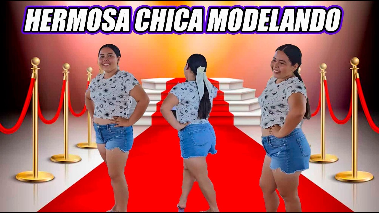 Dayana nos modela con mucha actitud😍.