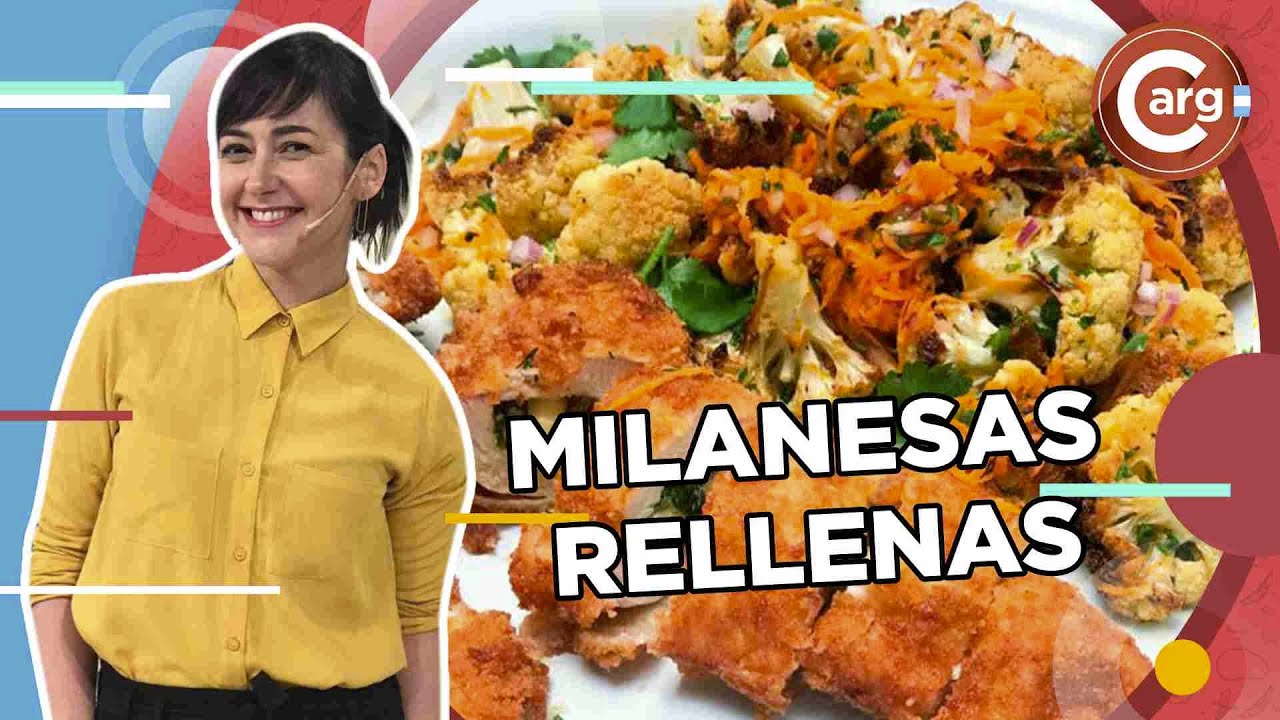 MILANESAS DE POLLO RELLENAS