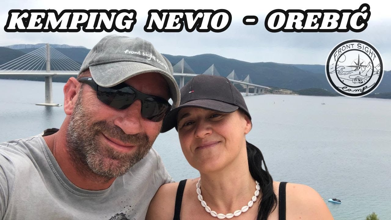 Kemping NEVIO  Orebić (Chorwacja) /  Grilujemy Kalmary i Robimy Blitwę / vlog #30