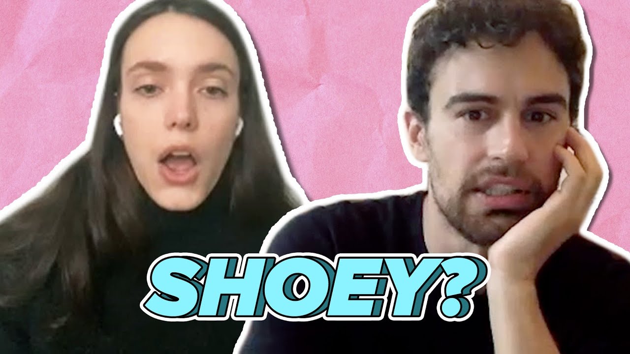 Theo James & Stacy Martin Guess Australian Slang