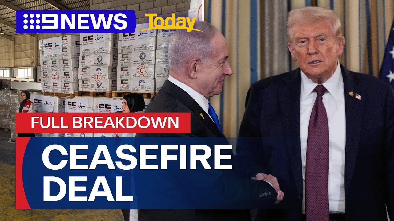 Gaza peace deal | 9 News Australia