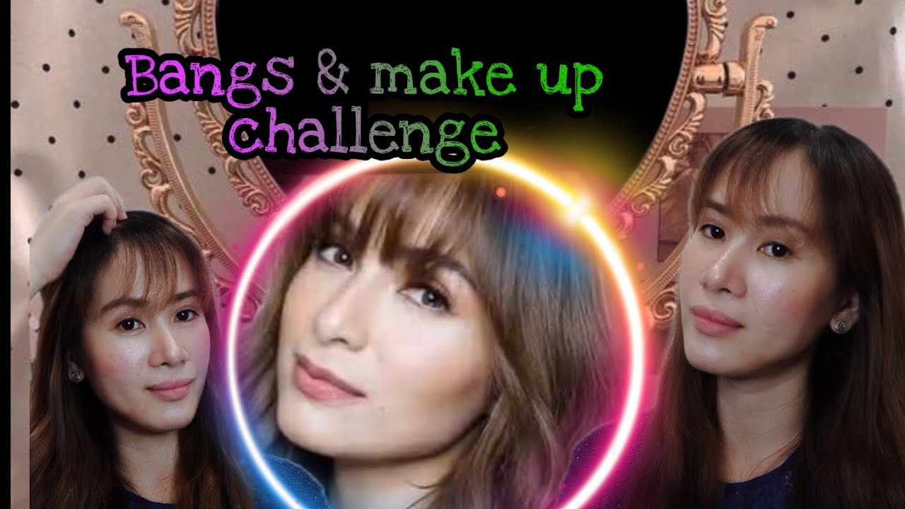 #BangsChallenge  #MakeUpChallenge ala #jennylynMercado