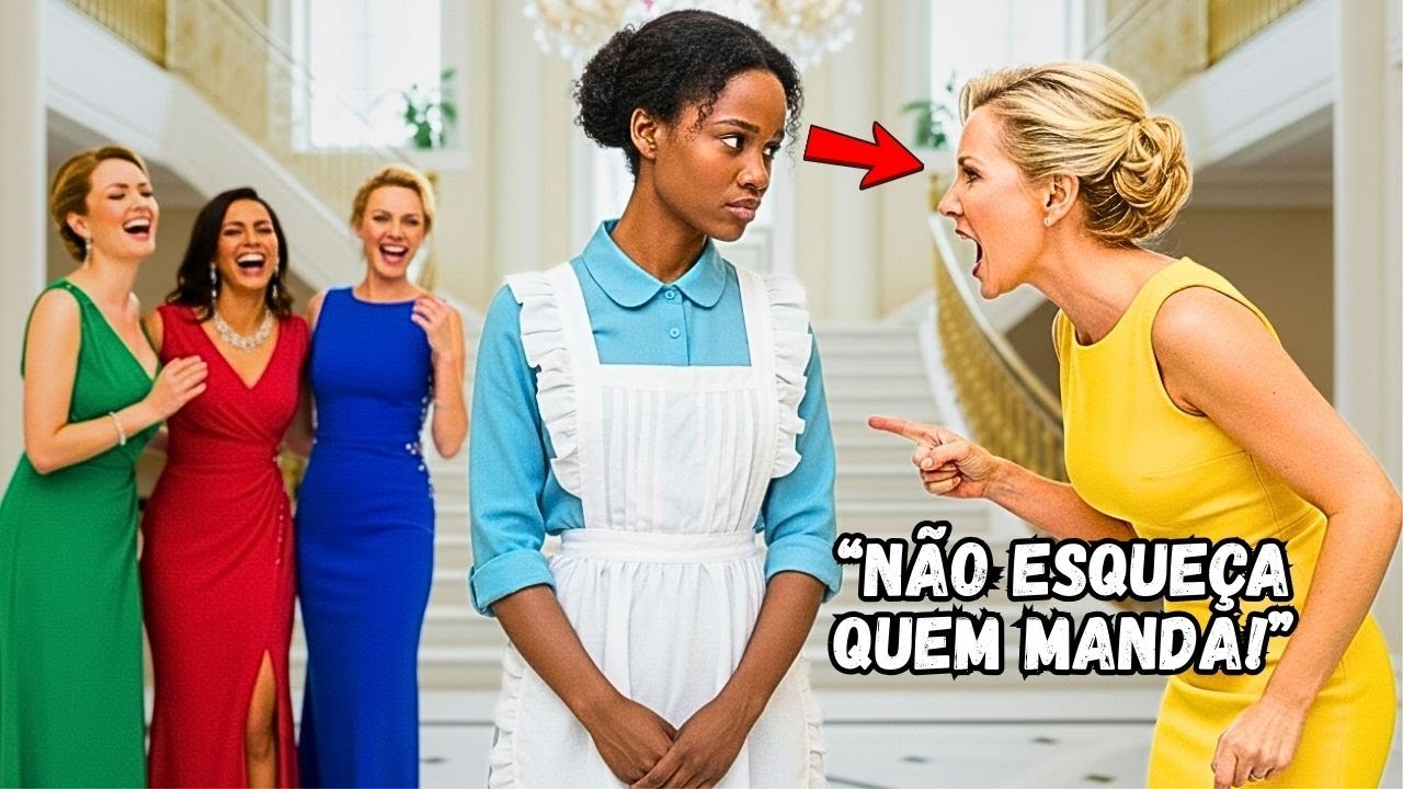 A MILIONÁRIA HUMILHAVA TODAS… MAS A NOVA EMPREGADA POBRE A CALOU NA FRENTE DE TODOS!