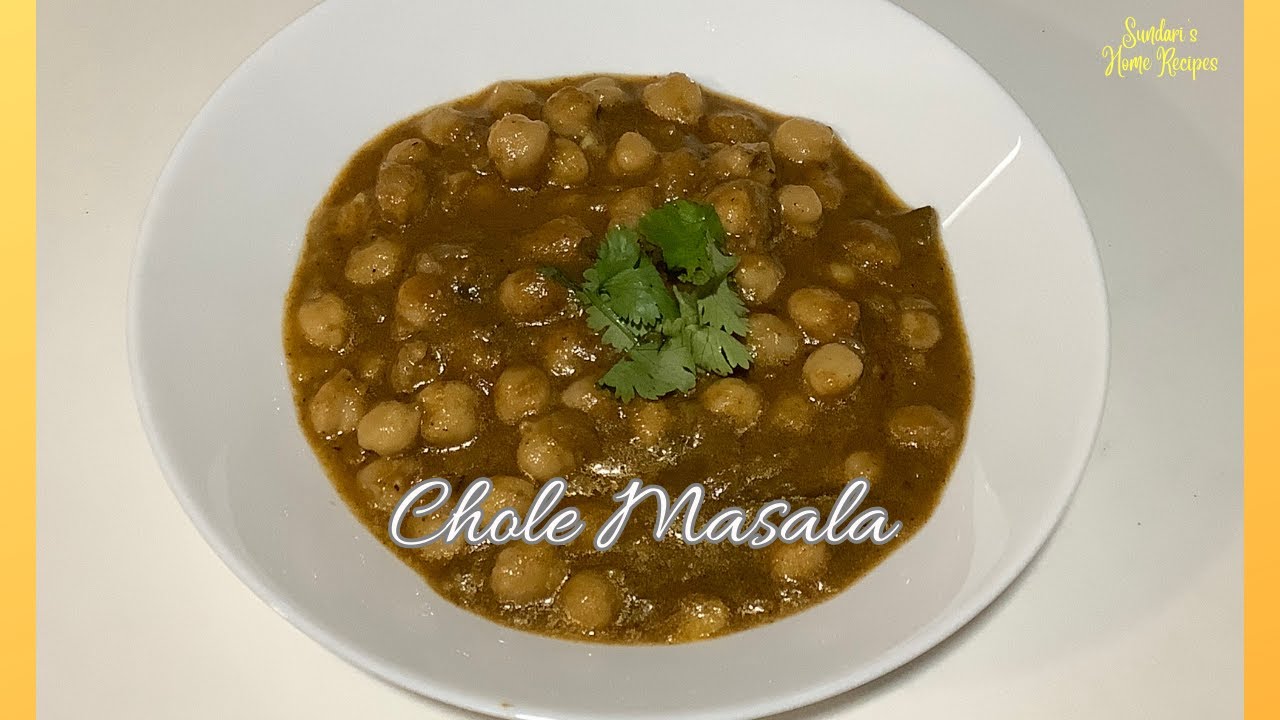 Chole Masala | Chana Masala | Chickpeas Curry |