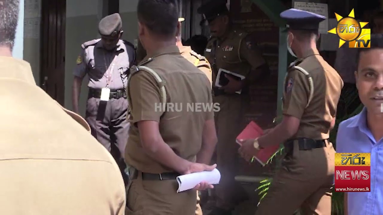 පොලිස් මෝචරියට ගණේමුල්ල සංජීවගේ ඥාතියෝ එති - සිරුර සංජිවගේම කියලා හඳුනා ගනී - Hiru News