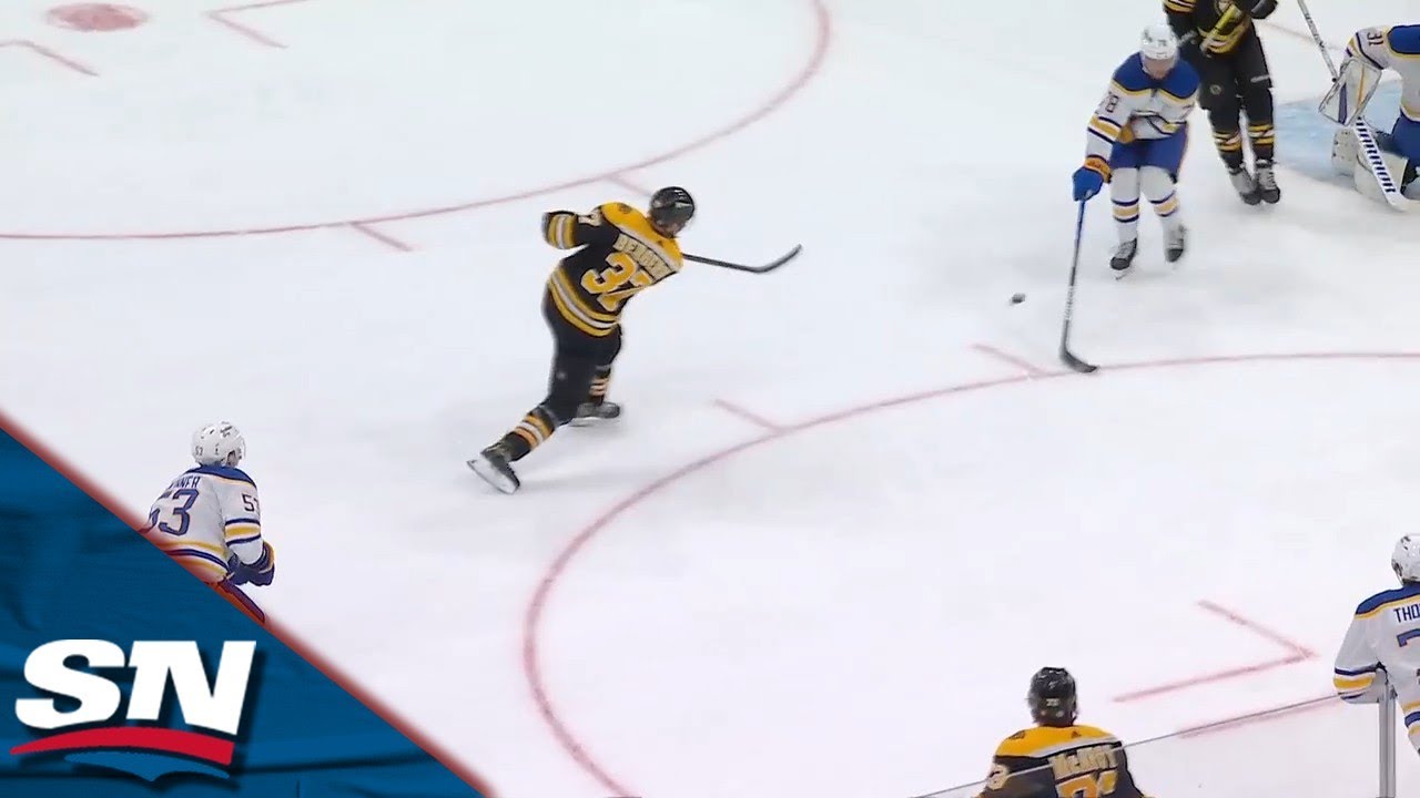Patrice Bergeron Records Eighth Career Hat Trick Against Sabres