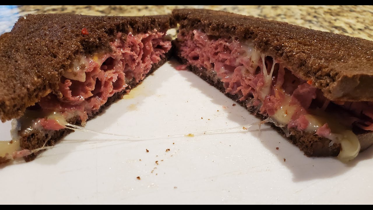 Super Easy Reuben Sandwich on Blackstone Griddle
