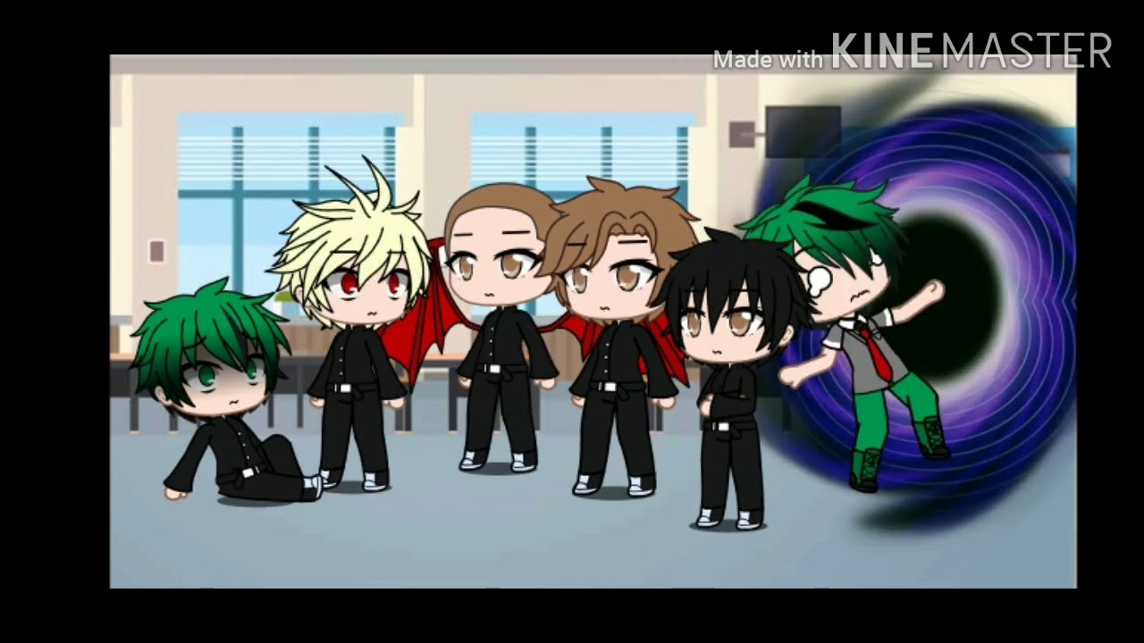 Deku and bakugou goes to past+past react to bakudeku