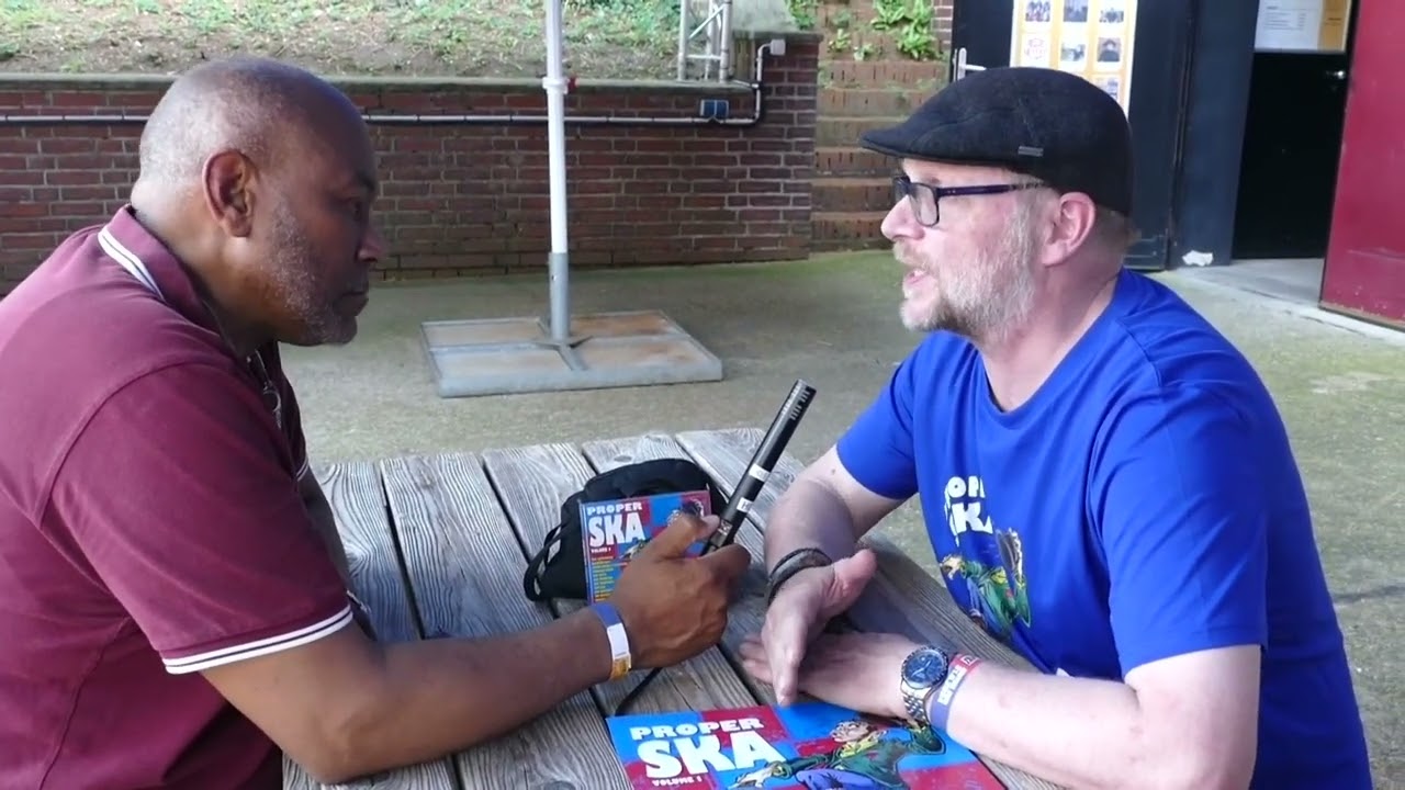Derek Bowyer of Proper Ska - Interview With Walter Dunn at Freedom Sounds August 2024