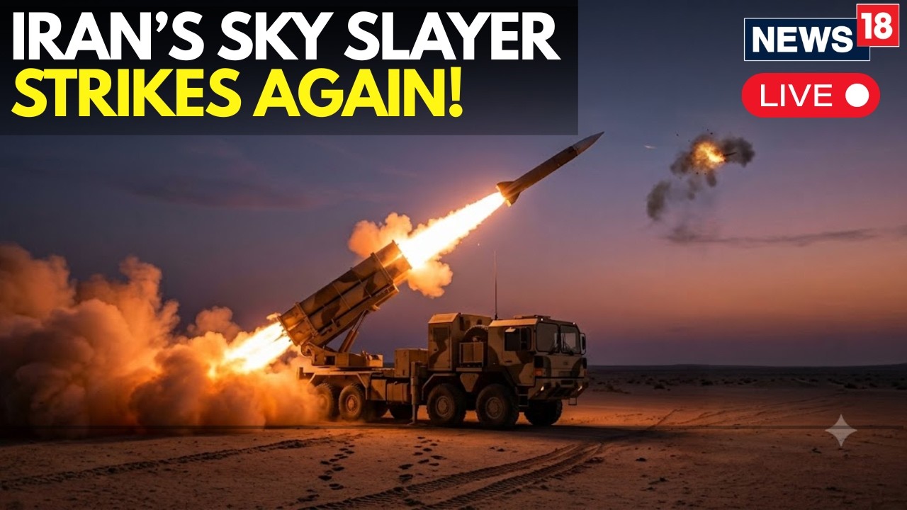 IRAN WAR SHOCKING NEWS LIVE: Iran&rsquo;s &ldquo;Sky Slayer&rdquo; In Action | US Bases Destroyed In Middle East |N18G